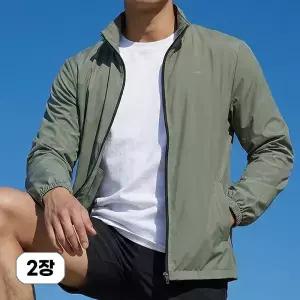 2장 세트 버팔로 남성 경량 바람막이 가벼운 등산 골프 자켓 아웃도어 간절기 점퍼