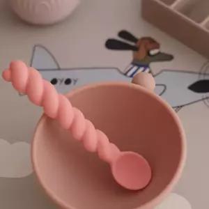 오이오이 스푼 3개 Blue-taupe-pale Dusty 세트 mint