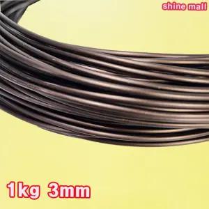 국내산 알루미늄 분재철사 갈색 1kg 3mm 1개/원예 공예용/식물지지대