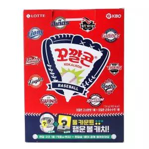 신상 롯데 꼬깔콘 KBO 기획 134g