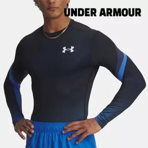 [세일]  티셔츠 /j3- 6007631-402 / 남성 HeatGear 서브리메이티드 크루 긴팔