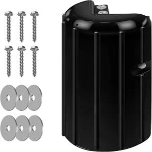 FBULWSEC 대형 도크 범퍼 코너 펜더 - 팽창식 해양 보호 8인치 x 16인치 UV 저항성 PVC 보트 및 가장자리를