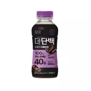 빙그레 더단백 40g 고단백 단백질 음료 드링크 더블초코 350ml x 20개