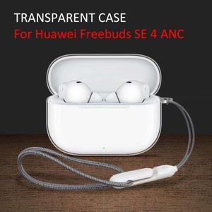 화웨이 프리버즈 SE 4 ANC 무선 이어폰 케이스 보호기 소프트 TPU 투명 슬리브 스킨 커버 액세서리