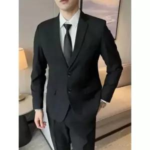 팬츠 검정 남성용 정장세트 블레이저 슈트 셔츠 성인식 프리미엄 정장 ST1