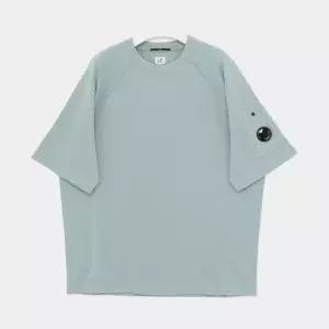 26SS 렌즈와펜 라이트 플리스 반팔 남성 티셔츠 20CMSS034A 002246G 809