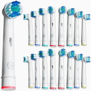 Oral-B 소닉 전동 칫솔 Fit Advance Power/Pro Health/Triumph/3D Excel/Vitality 4/8/16pcs 교체용 브러시 헤드