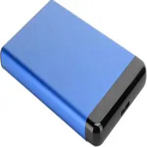 Vikye USB 3.0 모바일 하드 디스크 박스 2.5인치 SSD HDD 알루미늄 합금 인클로저 [8TB] (파란색)
