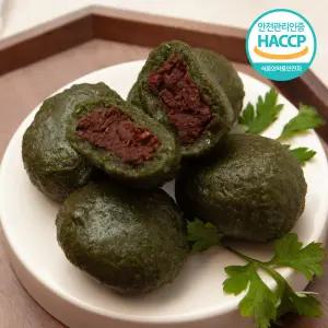 쑥 밥알 찹쌀떡 1.56kg(65gx12개 2박스/개별포장)