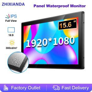 ZHIXIANDA 15.6인치 19201080 IPS 오픈 프레임 산업용 LCD 모니터 패널 방수 베사 마운트 터치 스크린 디스