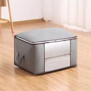 [하프클럽/]부직포 옷정리함 대형 패브릭 수납함 보관함 84L ROS-1006320