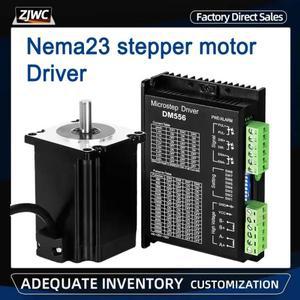 Nema23 스테퍼 모터 1세트 18Nm 42A 57x76mm CNC 스텝 키트  TB6600 / DM542 드라이버 조각 3D 프린터용