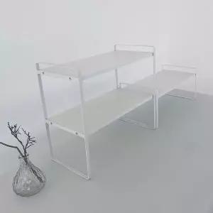 [하프클럽/]리빙밸류 다용도 미니 1단 철제선반 수납 정리대