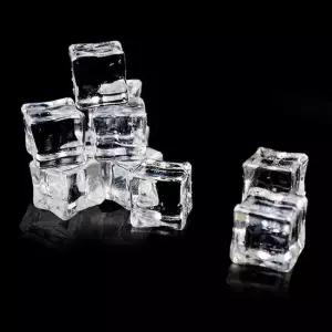 20mm 아크릴얼음 얼음모형 인조 50개입 아크릴얼음 장식얼음 얼음보석 수조얼음 촬영소품