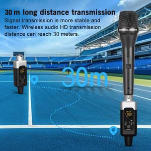 U2 48V/0V UHF 무선 마이크 컨버터 XLR 송신기 수신기  종류의 시스템