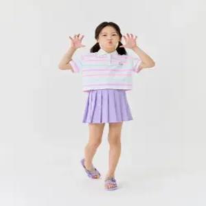 (스타필드 수원점)(스타일노리터)키치 플리츠 컬러 스커트