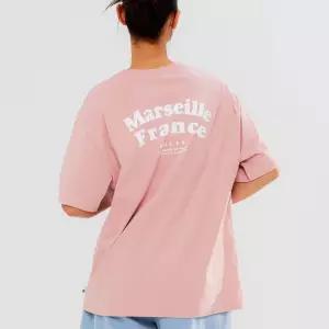 DOUBLE COLLEGE T-SHIRT PINK