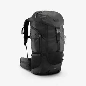 데카트론 백패킹 여행용 백팩 50L 트래블 100 - 스모크 블랙,스모크 블랙 381255Moony