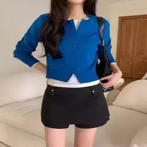 MADE 네오 라운드넥 슬릿 가디건