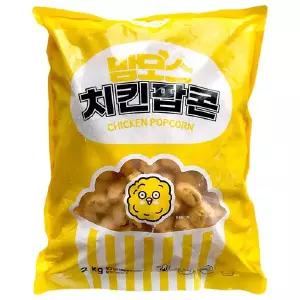 맘모스 치킨팝콘 2kg 냉동