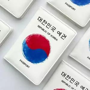 [하프클럽/]여권 케이스 카드 홀더 여권커버 지갑