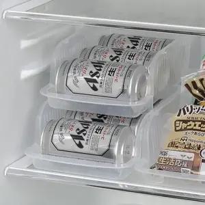 냉장고 수납바구니 350ml 캔 냉장고정리함 냉장고수납함 냉장고캔정리 캔보관함 캔수납함