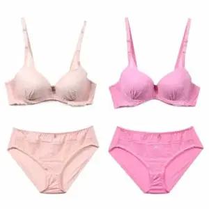 [라일리여성언더웨어] Rly 와이어브라 팬티 세트 레이스 3 4컵브라 몰드브 49592315)