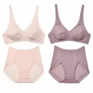 [라일리여성언더웨어] Rly 노와이어브라 팬티 세트 노와이어 여성 여자 49592202)