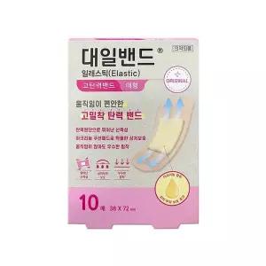 [NS홈쇼핑]대일밴드 일래스틱 고탄력 상처밴드 대형 10매[35437694]