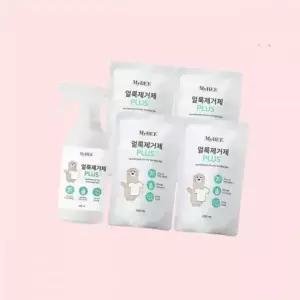 마이비 얼룩제거제플러스 용기(485ml)1개 + 플러스 리필(400ml) 4개 4618932