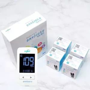 [NS홈쇼핑]한독 바로잰 혈당계 +시험지200매+침210개+솜200매 혈당측정기..[33412085]