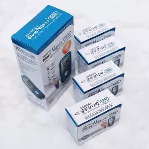 [NS홈쇼핑]글루코나비 GDH 혈당계 +시험지200매+침210개+솜200매 혈당측정기..[33414172]