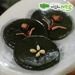 [거문도] 해풍 쑥개떡 세트, 총 91개(쑥개떡65개+쑥송편26개)