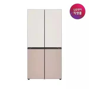 [NS홈쇼핑][LG전자 직영] LG 디오스 오브제컬렉션 냉장고 Fit & Max M626GGA022S..[35603700]
