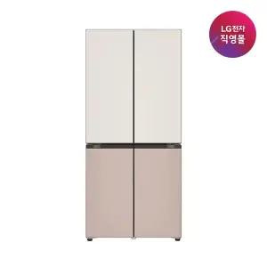 [NS홈쇼핑][LG전자 직영] LG 디오스 오브제컬렉션 냉장고 Fit & Max M516GGA012S..[35625066]
