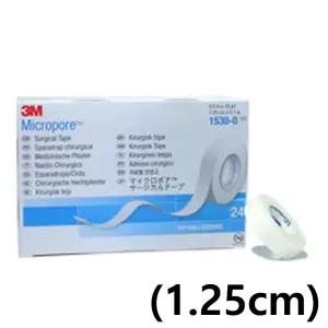 흰색 종이반창고 마이크로포어 3M 1530-0 (1.25cm) [m9A2DF7]