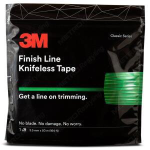 3M 나이프리스 마감 라인 비닐 랩 커팅 테이프 50미터 롤(164피트) 등 스트라이프용