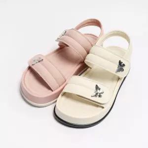 [롯데백화점]원더슈즈 프리미엄 팔레트 바운싱라인 컴포트 쿠션 키높이 샌들 4CM PP-284