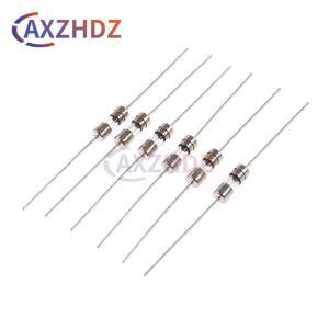 20PCS 3.6x10mm 퓨즈 250V T  F F100mA 0.1A 1A 2A 3A 3.15A 4A 5A 6.3A 8A 시간 지연 고속 작동 리드 와이