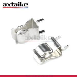 50PCS 5×20mm 6×30mm 보험 튜브 소켓 퓨즈 홀더 유리 클램프 박스 250V