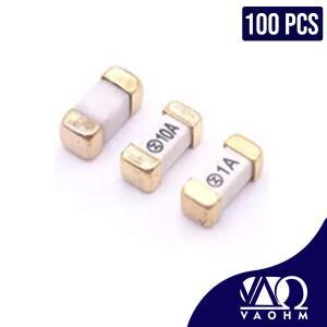 100PCS 250V 1808 2410 6125 SMD 시간 지연 퓨즈 1A 2A 3A 4A 5A 6A 7A 8A 9A