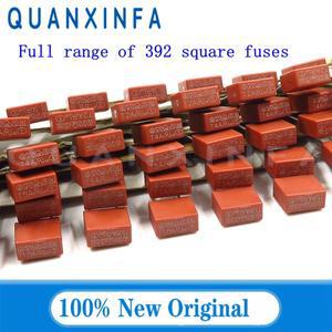 20PCS  392 사각 튜브 퓨즈 T500MA0.5AT1A1.25A1.6A2A3.15A4A5A6.3A8A10A15A250V 천천히 보험