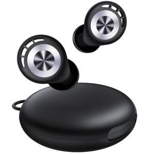 수면용 50dB 이어플러그 소음 제거 이어플러그 소음 감소 콘서트 코골이 측면 수면자를 위한 부드러운 재사용 실리콘 이어플러그 7개의 이어팁 케이스 매트블랙