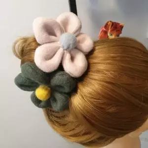 여성 여성용 겨울 헤어밴드 머리끈 데일리 헤어밴드