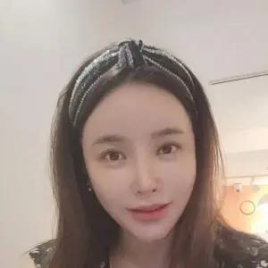 반짝이 와이드 헤어밴드 명품 패션 머리띠