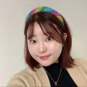 블링블링 머리띠 큐빅 헤어밴드 여성 고급스러운