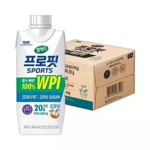 [셀렉스][ETV] 셀렉스 프로핏 웨이프로틴 WPI 코코넛 330ml 12팩[35940809]