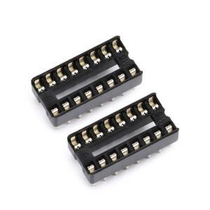 20PCS10PCS DIP16 IC 소켓 칩  홀더 어댑터 16 핀 dip-16 16PIN 2.54MM 피치 커넥터