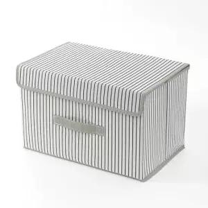 GDM 부직포 리빙박스 멀티박스 38x24cm 정리 멀티 공간활용 소품보관 다용도 책