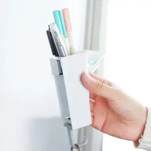트레이 마그넷 세로형 볼펜꽂이 냉장고부착 소품정리 컴퓨터정리